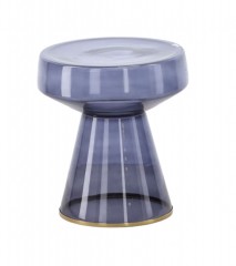 SIDE TABLE GLASS ANTRACIT 45     - CAFE, SIDE TABLES
